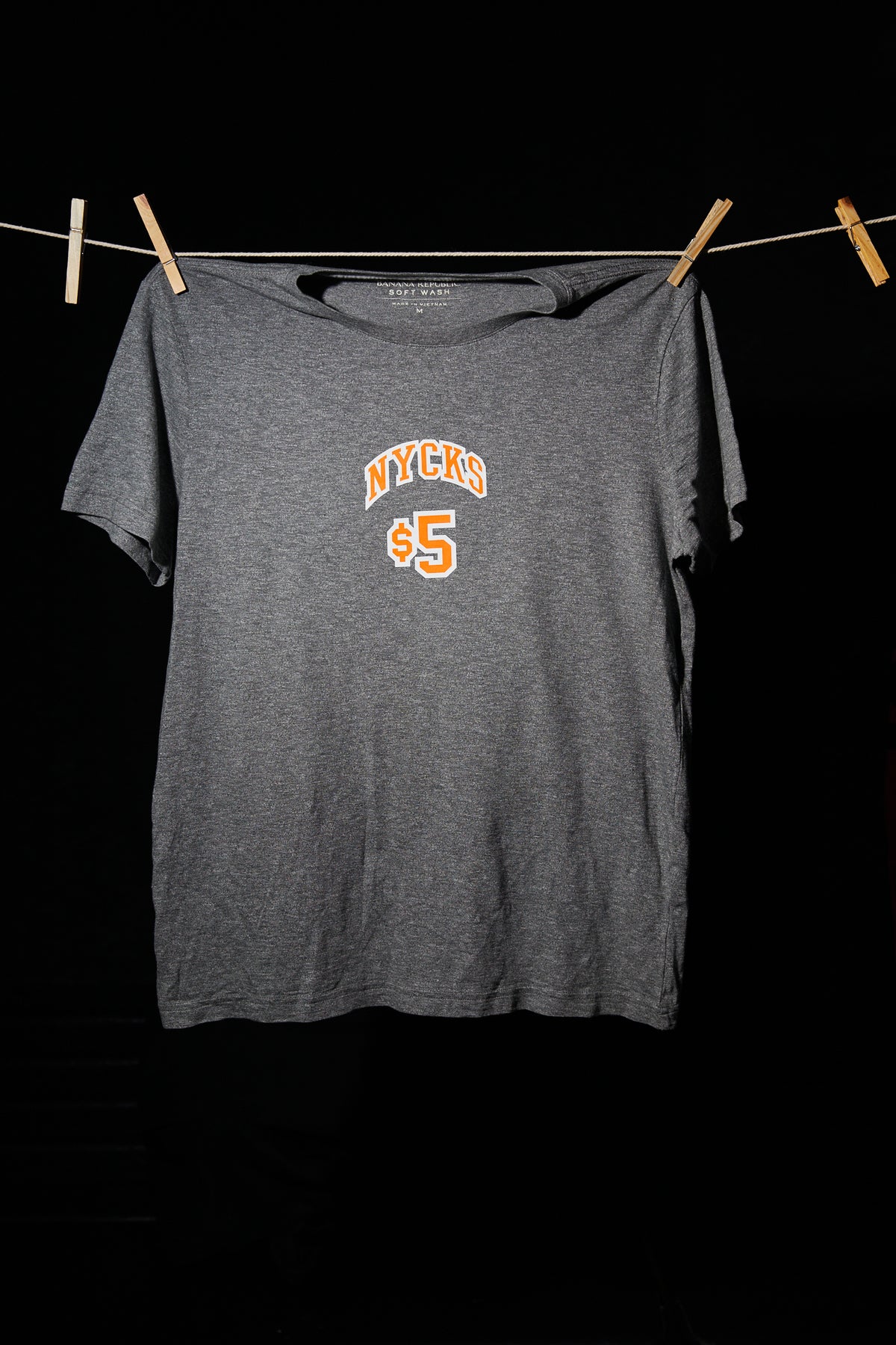 NYCKS $5 Nick T-Shirt / True Yorkers Back