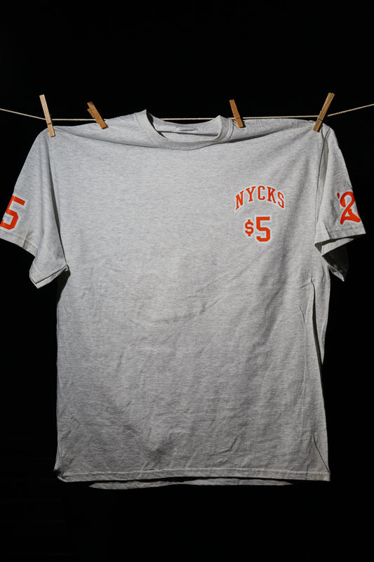NYCKS $5 Nick T-Shirt / $5 Nick Back